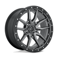 Fuel 1PC D680 REBEL 20x9 5x150 +1 Matte Gunmetal Black Bead Ring