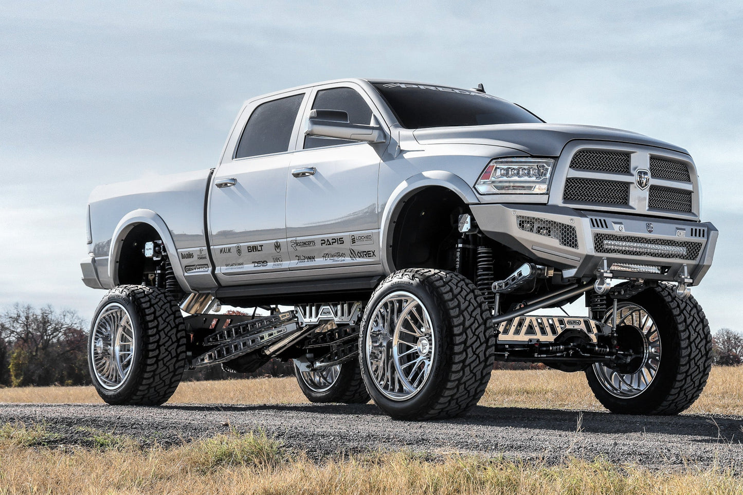 Dodge Ram 2500/3500 12'-18' Long Arm 4 Link Lift Kit 2003-2024