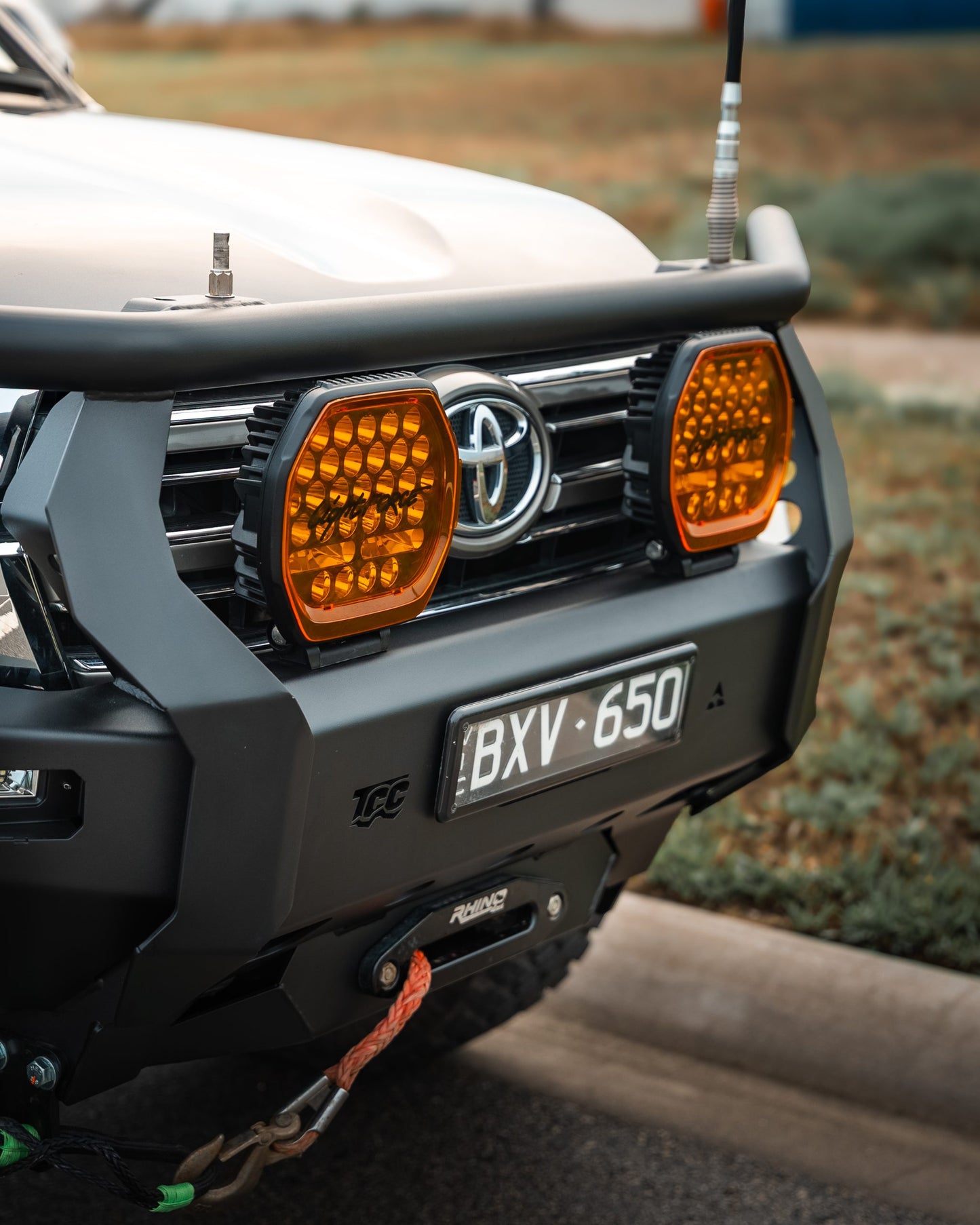Toyota LandCruiser 200 Series Facelift Bull Bar (2016–2021) - Image 10