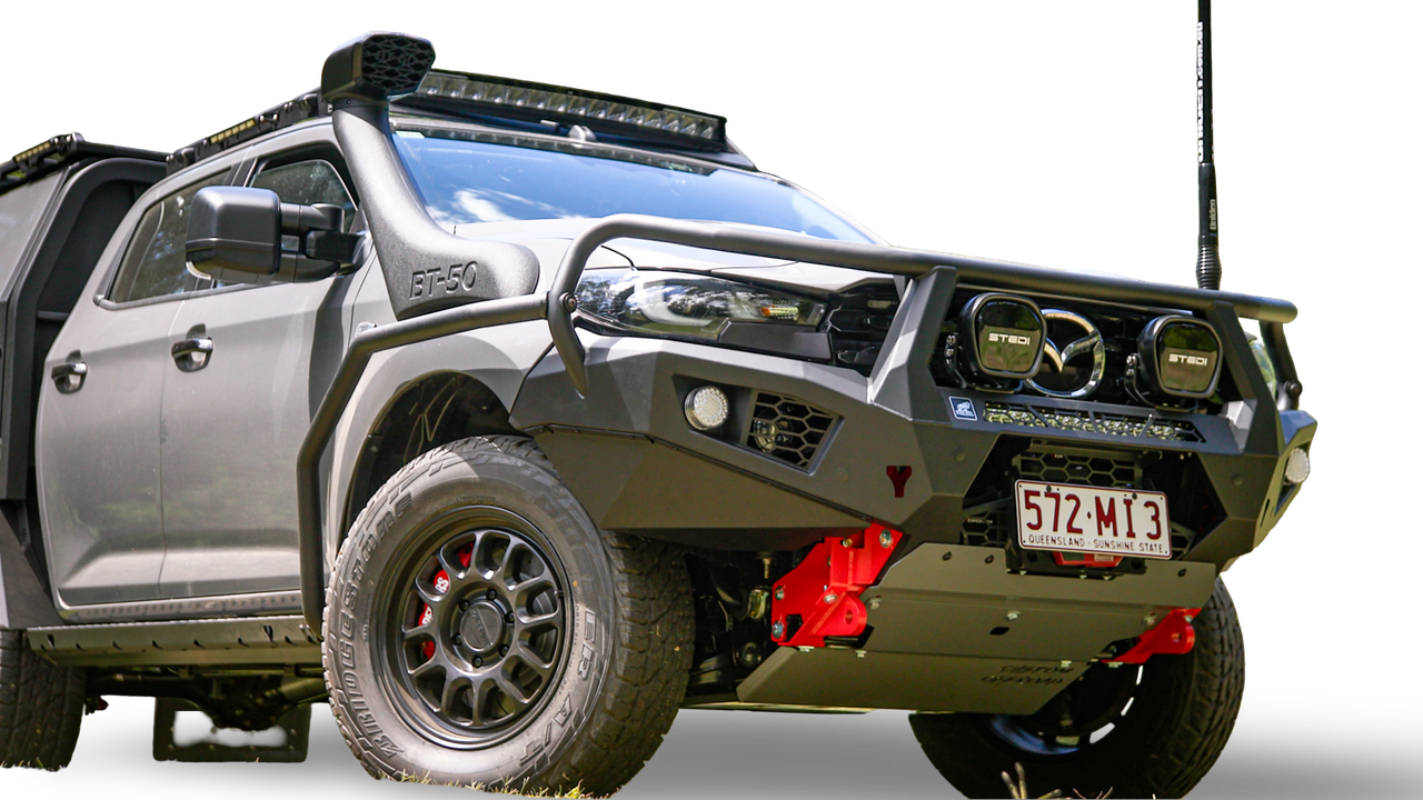 Scrub Rails and rock sliders to suit BT-50, 2021 to current