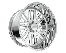 Polished chrome alloy multi-spoke car wheels