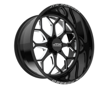 Glossy black JTX Forged multi-spoke wheel