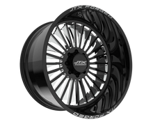 Glossy black JTX Forged multi-spoke wheel