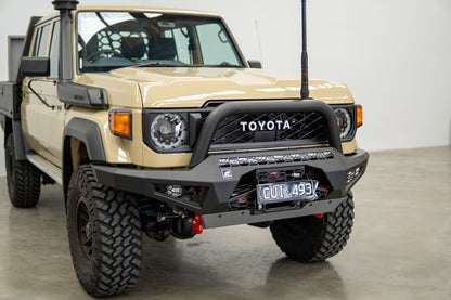 Predator Bull Bar, Suitable For Toyota Land Cruiser (Facelift) 76, 78, 79 Series, 2024 On