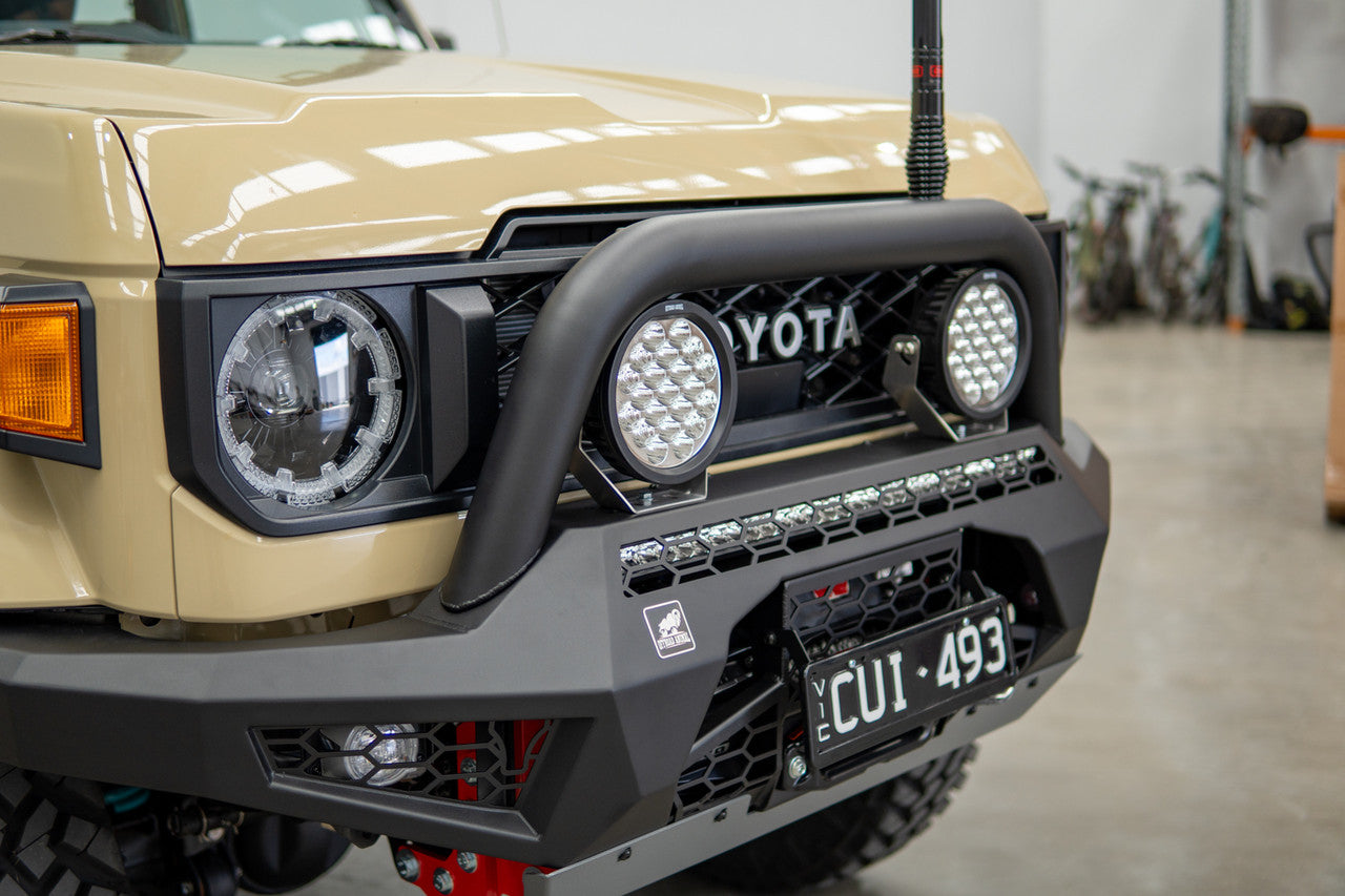 Predator Bull Bar, Suitable For Toyota Land Cruiser (Facelift) 76, 78, 79 Series, 2024 On