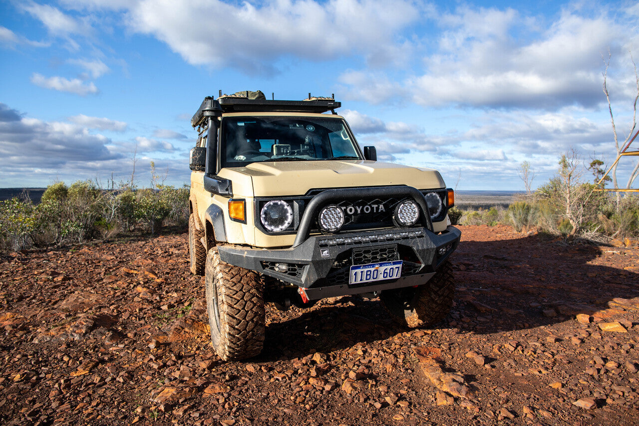 Predator Bull Bar, Suitable For Toyota Land Cruiser (Facelift) 76, 78, 79 Series, 2024 On