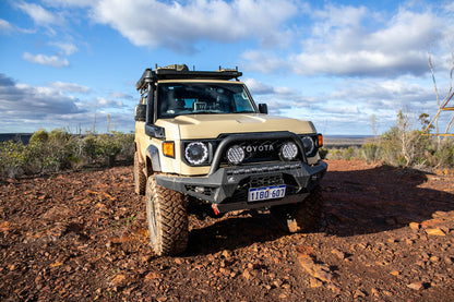 Predator Bull Bar, Suitable For Toyota Land Cruiser (Facelift) 76, 78, 79 Series, 2024 On