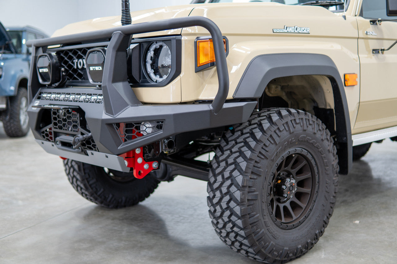 Toro Bull Bar, Suitable For Toyota Land Cruiser (Facelift) 76, 78, 79 Series, 2024 On