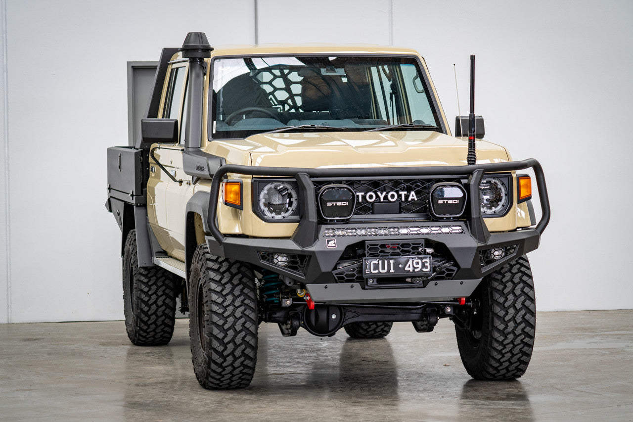 Toro Bull Bar, Suitable For Toyota Land Cruiser (Facelift) 76, 78, 79 Series, 2024 On