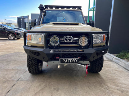 Toro Bull Bar, To Suit Toyota Land Cruiser 76, 78, 79 Series, 2007-2023 ( Does Not Suit 2017+ Single Cab)
