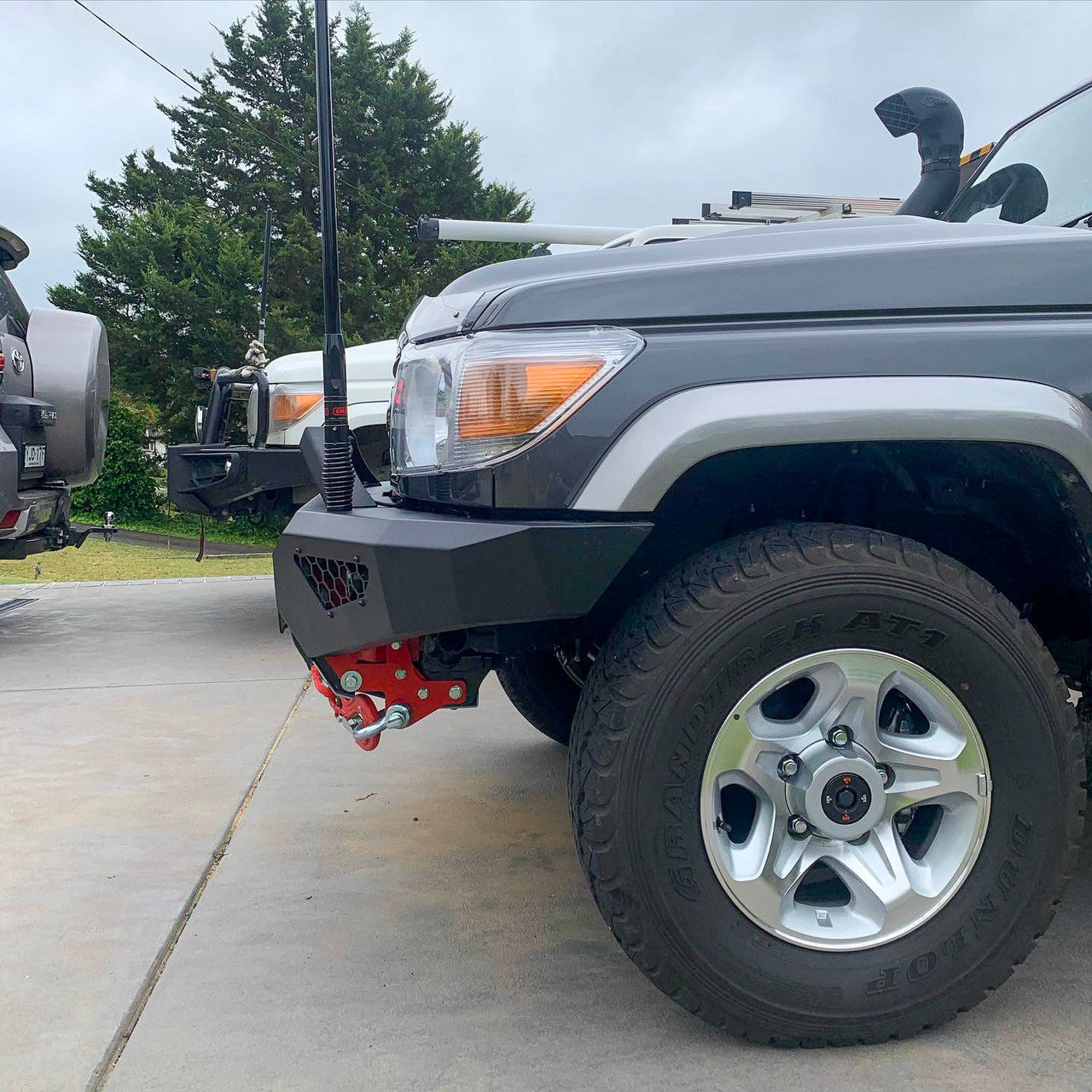 Predator Bull Bar, To Suit Toyota Land Cruiser 76, 78, 79 Series, 2007-2023 ( Does Not Suit 2017+ Single Cab)