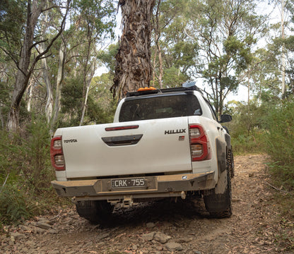 Rear Bumper And Tow Bar, To Suit Toyota Hilux N80 2015-2025