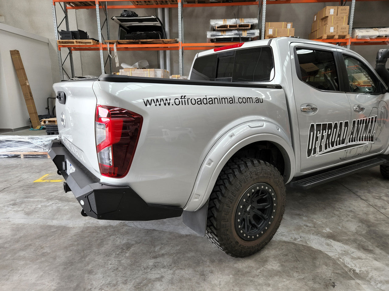 Rear Bumper And Tow Bar, Nissan Navara Np300 My15 On
