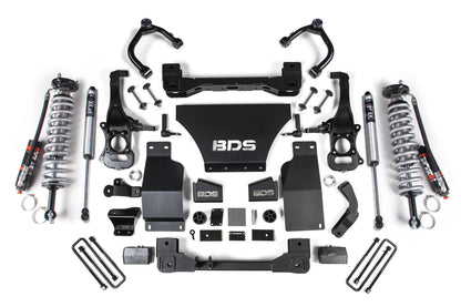 BDS Suspension 4' Lift Kit for 2019+ Chevy Silverado 1500 with Fox Shocks