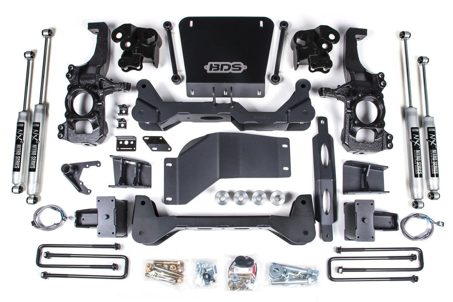 BDS Suspension 5' Lift Kit for 2020+ Chevy Silverado 2500 with Fox Shocks