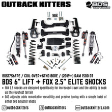 BDS Suspension 6' Lift Kit for Ram 1500 DT
