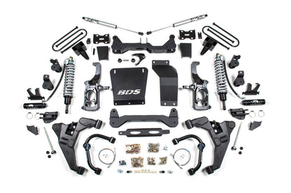 BDS Suspension 6.5' Lift Kit for 2011-2019 Chevy Silverado 2500 with Fox Shocks
