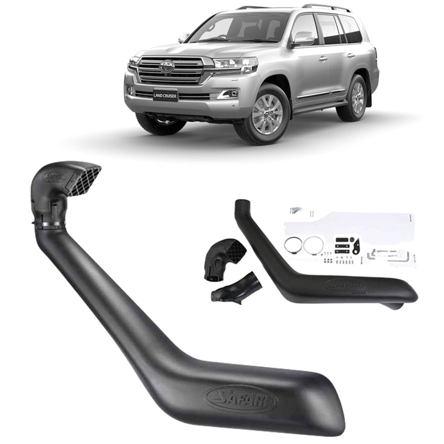 Safari Armax Snorkel for Toyota Landcruiser 4.5L Diesel Facelifted Models (09/2015 - on)