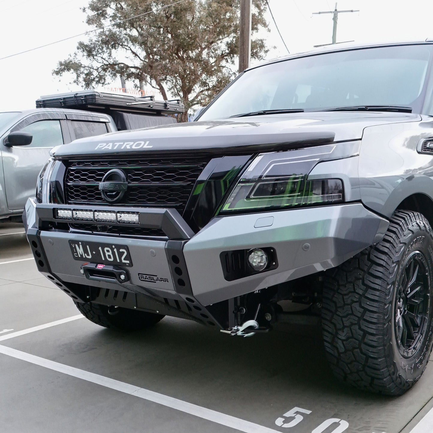 S5 Y62 Nissan Patrol Low Line (Winter) Bull Bar