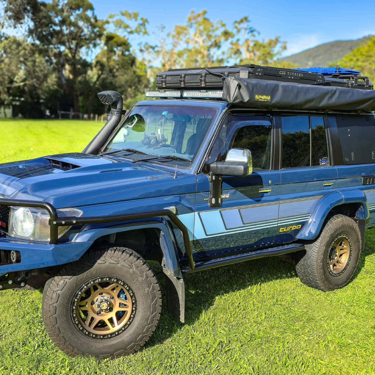 76 Series Toyota Landcruiser Revolution Rock Sliders & Rails