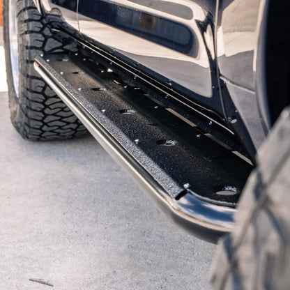 Toyota LandCruiser 300 Series FLAT Rock Sliders / Side Steps