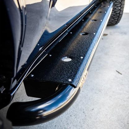 Toyota LandCruiser 300 Series FLAT Rock Sliders / Side Steps