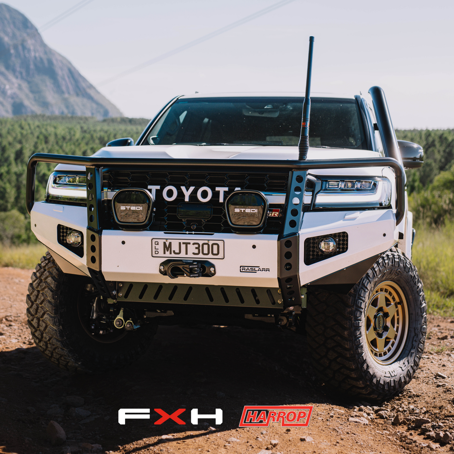 300 Series Toyota Landcruiser Hooped (Dallas) Bull Bar