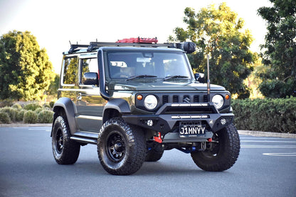 Predator bar Suzuki Jimny with optional hoop and lights