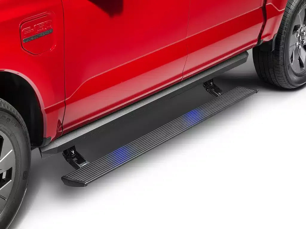 PowerStep XL Electric Running Boards by AMP Research Suit Ford F-250 Super Duty/F-350 Super Duty (23-26)