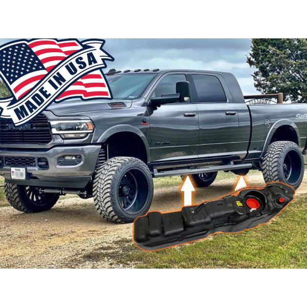 2013+ Ram 2500/3500 Mega Cab Long Range Fuel Tank, 6'4 Tub