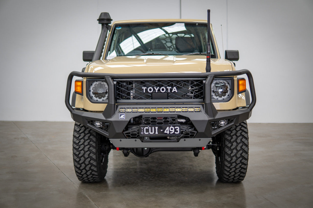 Toro bull bar to suit 70 series land cruiser face lift