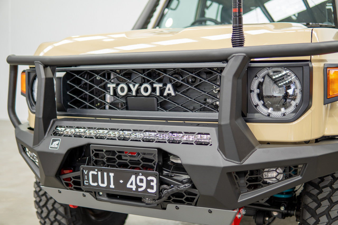 Toro bull bar to suit 70 series land cruiser face lift