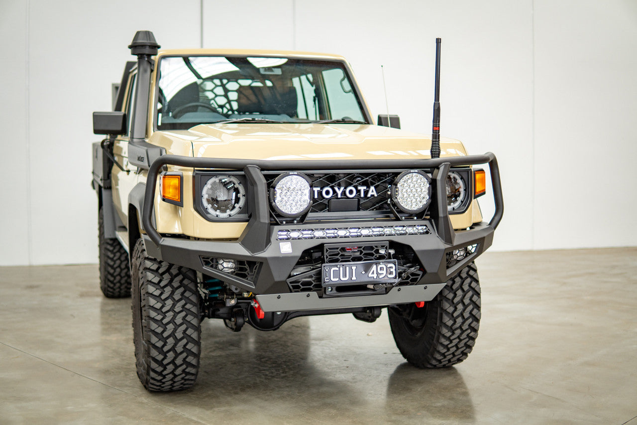Toro bull bar to suit 70 series land cruiser face lift