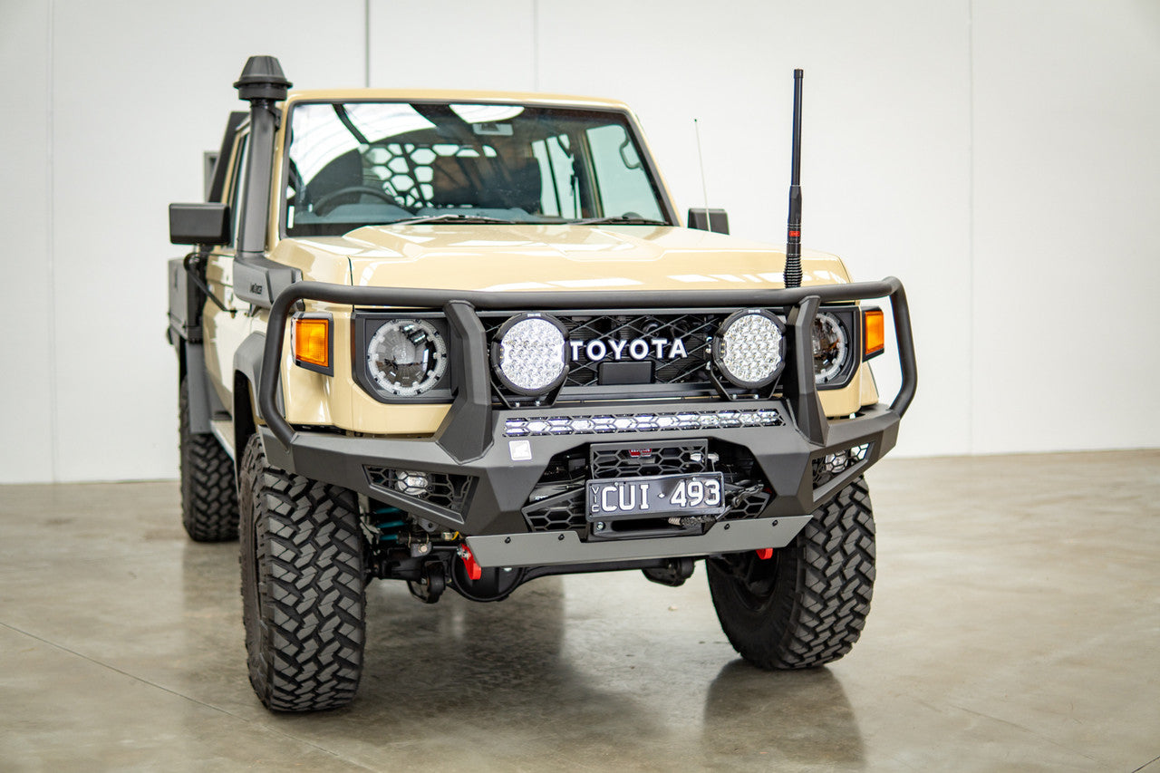Toro bull bar to suit 70 series land cruiser face lift