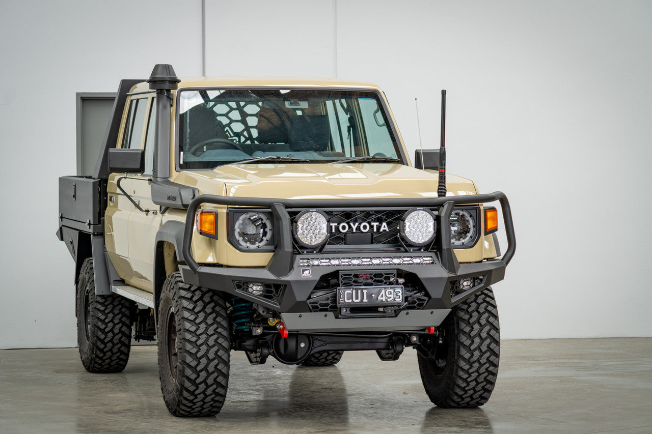 Toro bull bar to suit 70 series land cruiser face lift
