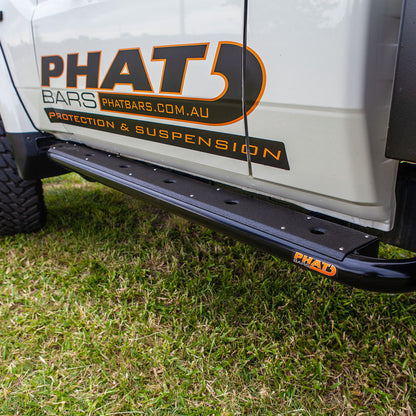 Toyota LandCruiser 79/76 Series FLAT Rock Sliders / Side Steps