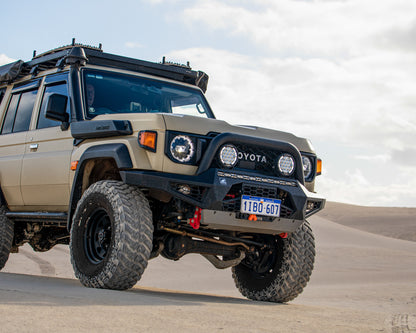 Predator Bull bar, Suitable for Toyota Land Cruiser (facelift) 76, 78, 79 Series, 2024 on