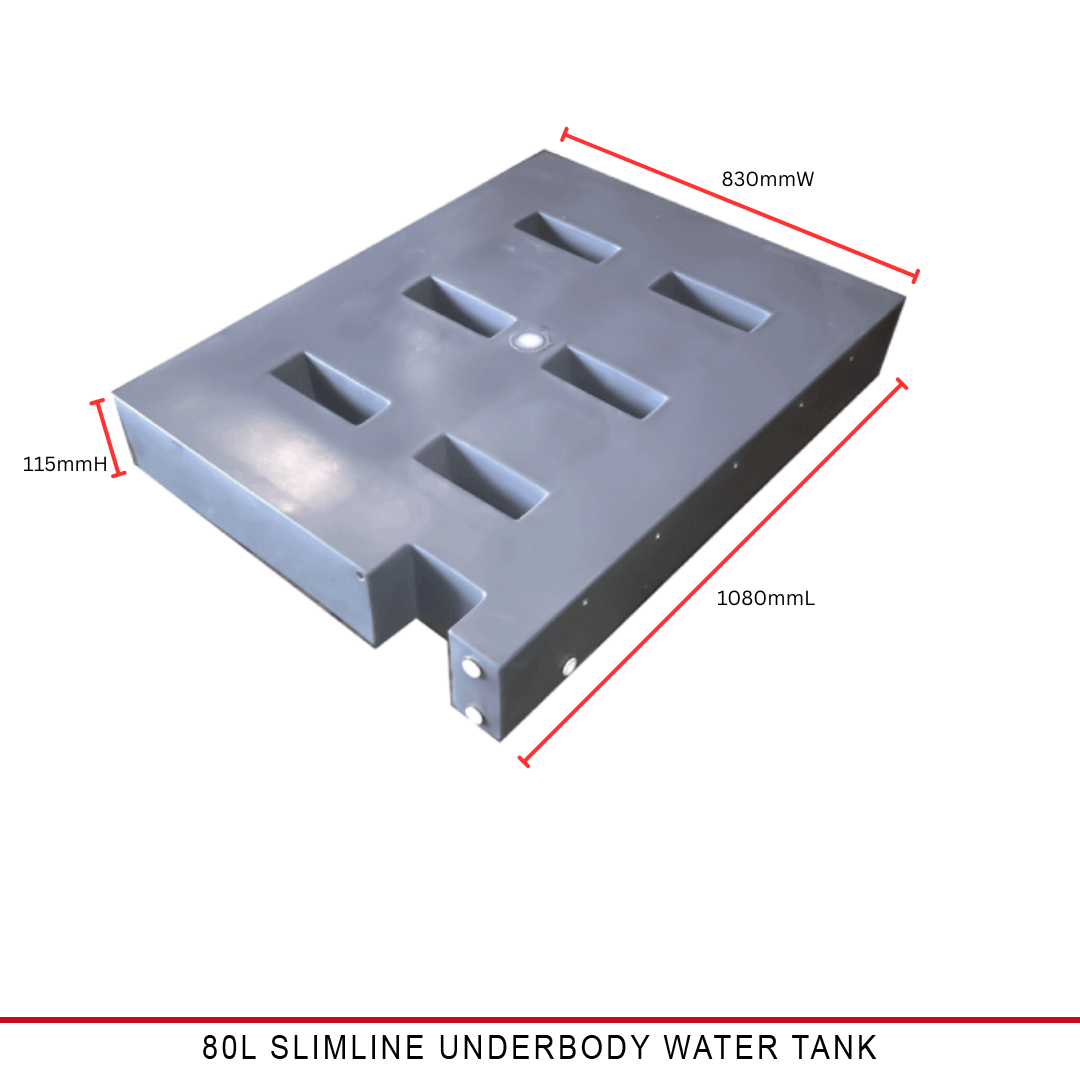 Slimline Under Tray Water Tank Kit - Not compatible with Rolla-drawer - FROM $847.00 Plus Fitting