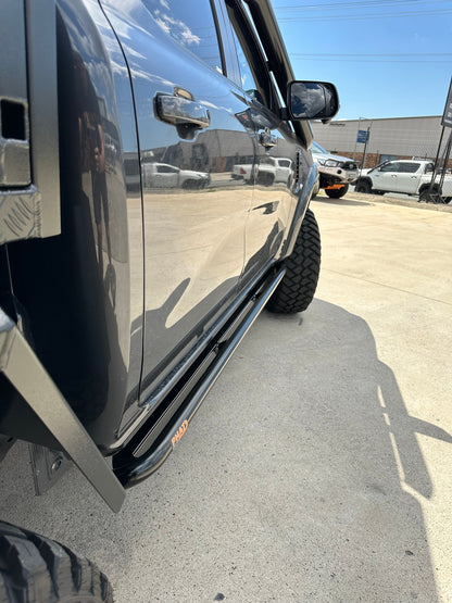Ford Ranger PY 2023+ ANGLED Rock Sliders / Side steps