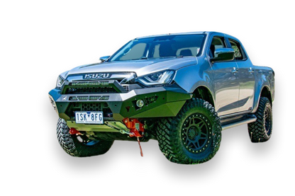 2021 Dmax Predator bar fitted with optional stealth hoop and twin light bars