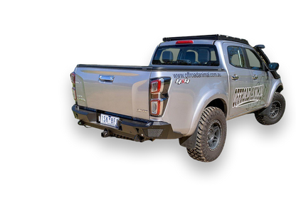 Dmax MY21 rear step and tow bar bumper