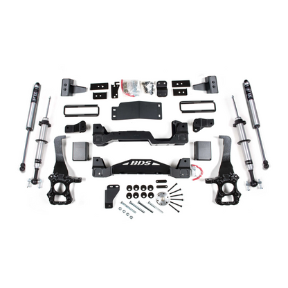 BDS Suspension 4' Lift Kit for 2015-2020 Ford F150 with Fox Shocks