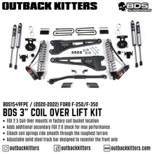 BDS Suspension 3' Coilover Lift Kit for 2020+ Ford F250