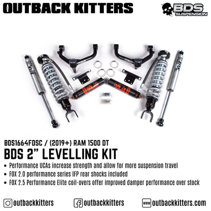BDS Suspension 2' Levelling Kit for Ram 1500 DT