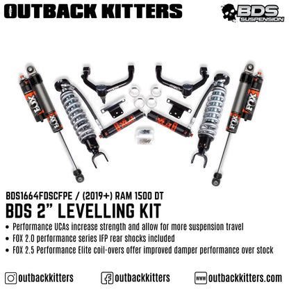 BDS Suspension 2' Levelling Kit for Ram 1500 DT