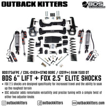 BDS Suspension 6' Lift Kit for Ram 1500 DT