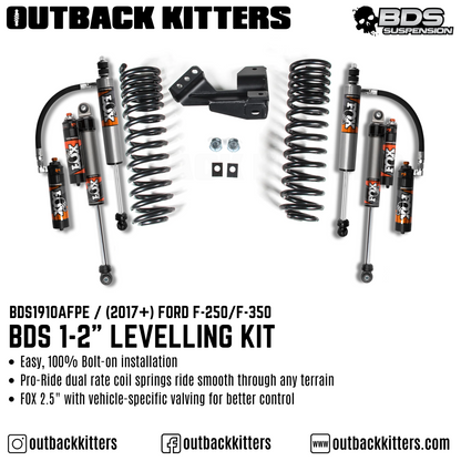 BDS Suspension 1-2' Leveling Kit for Ford F250/350
