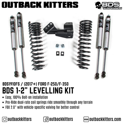 BDS Suspension 1-2' Leveling Kit for Ford F250/350
