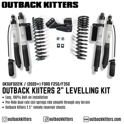 Outback Kitters 2' Levelling Kit for 2020+ Ford F250/F350