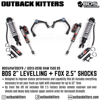 BDS Suspension 2' Levelling Kit for Ram 1500 DS